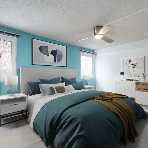 master-bedroom at 309 - 11220 99 Avenue, Oliver, Edmonton